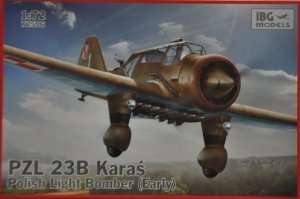 PZL 23B Karaś Polish Light Bomber in scale 1-72