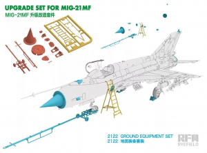 RFM 2122 MiG-21MF Ground Equipment 1/48 - 3D Printed Set