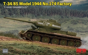 T-34/85 Model 1945 no. 174 Factory RFM 5040 in 1-35
