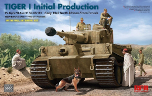 Tiger I Initial Production with Full Interior Kit model RFM 5050 in 1-35