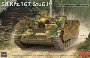 Sd.Kfz.167 StuG. IV Early production Full Interior model RFM 5061 in 1-35