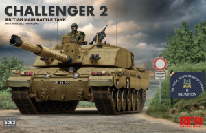 Challenger 2 British Main Battle Tank model RFM 5062 in 1-35
