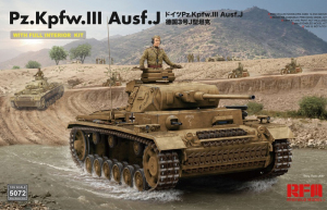 Pz.Kpfw. III Ausf.J with Full Interior Kit model RFM 5072 in 1-35
