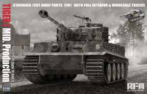RFM 5100 Pz.Kpfw. VI Ausf. E Tiger I Mid. Production - Full Interior & Workable Tracks