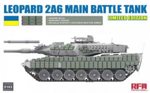 RFM 5103 Leopard 2A6 Main Battle Tank - Ukraine Limited Edition