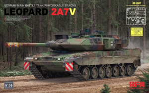 RFM 5109 Leopard 2A7V German Main Battle Tank w/Workable Tracks