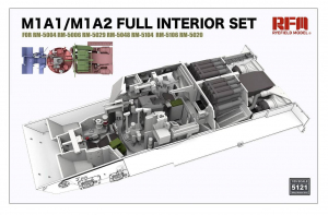 RFM 5121 M1A1/M1A2 Abrams Full Interior Set 1/35