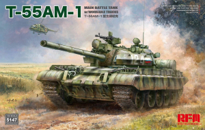 RFM 5147 T-55AM-1 MBT with Workable Tracks 1/35
