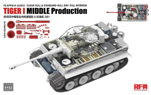 RFM 5152 Tiger I Mid Production Transparent Turret - Full Interior 1/35
