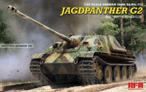 Jagdpanther G2 Full Interior Kit model RFM 5022 in 1-35