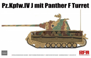 Pz.Kpfw.IV J mit Panther F Turret model RFM RM-5068 in 1-35