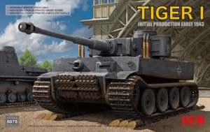 Tiger I Initial Production Early 1943 model RFM RM-5075 in 1-35