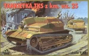Poland Light Tank TKS z km wz.25 in scale 1-35