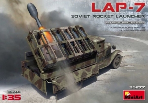 Model Soviet Rocket Launcher LAP-7 MiniArt 35277