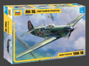 Model Soviet fighter Yak-1b Zvezda 4817