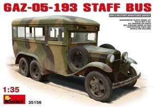 Gaz-05-193 Staff Bus scale 1:35