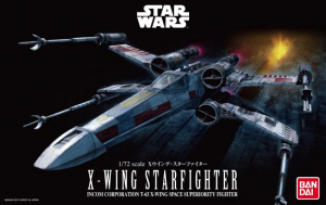 Star Wars X-Wing Starfighter model Revell Bandai 01200 in 1-72