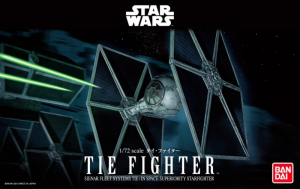 Star Wars Tie Fighter model Revell Bandai 01201 in 1-72