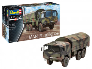 MAN 7t. milgl 6x6 model Revell 03291 in 1-35