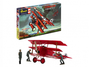 Revell 03762 Fokker Triplane DR-1 & Figures 1/28 