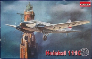 Roden 009 Samolot Heinkel 111C skala 1-72