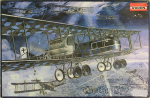 Gotha G.V WWI Night Raider model Roden 016 in 1-72 