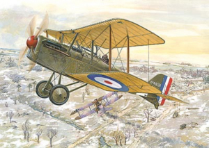 RAF S.E.5a model Roden 023 in 1-72