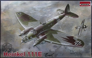 Heinkel 111E model Roden 027 in 1-72