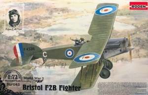 Bristol F2B Fighter model Roden 043 in 1-72
