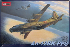 Antonov An-12BK-PPS model Roden 046 in 1-72