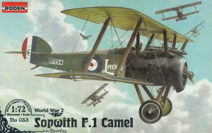 Roden 053 Sopwith Camel TF1 w/Bentley 1/72