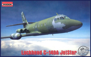 Lockheed C-140A JetStar model Roden 316 in 1-144