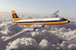 Roden 323 Bristol 175 Britannia Monarch Airlines 1/144 