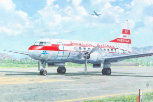 Convair CV-340 model Roden 334 in 1-144 