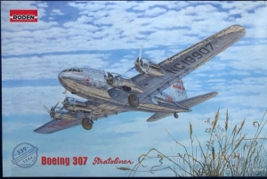 Boeing 307 Stratoliner model Roden 339 in 1-144