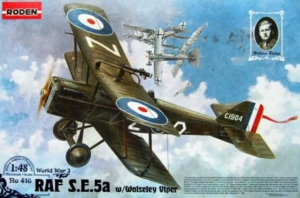 RAF S.E.5a with Wolseley Viper model Roden 416 in 1-48