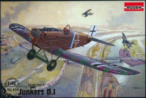 Roden 434 Samolot Junkers D.I model 1-48