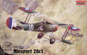 Nieuport 28c1 model Roden 616 in 1-32