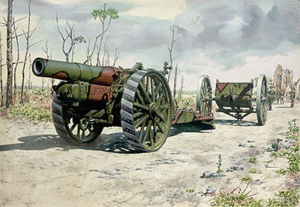 BL 8-inch howitzer Mk.VI model Roden 716 in 1-72