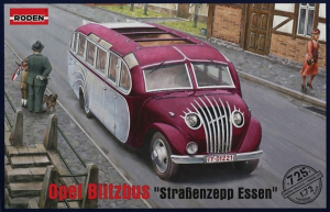 Opel Blitzbus Strassenzepp Essen model Roden 725 in 1-72