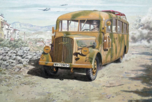 Opel Blitz Omnibus W39 Late model Roden 726 in 1-72