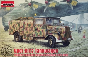 Opel Blitz Tankwagen model Roden 730 in 1-72