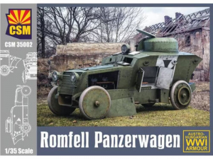 Romfell Panzerwagen Armoured Car Copper State Models 35002 skala 1-35