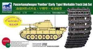 Panther Early Type Workable Track Link Set 1:35