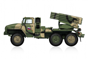 Russian BM-21 Grad Late Version Hobby Boss 82932 model 1-72
