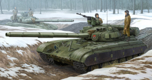 Russian T-64B 1975 MBT Trumpeter 01581 model skala 1-35