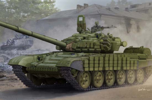 Russian T-72B/B1 MBT w/kontakt-1 Trumpeter 05599 model 1-35
