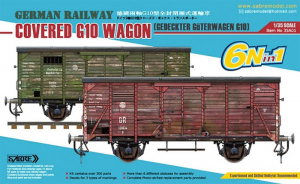 German Railway G10 Wagon model Sabre 35A01 in 1-35
