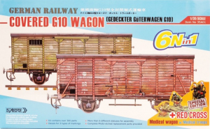German Railway G10 Wagon model Sabre 35A01-RCSP in 1-35