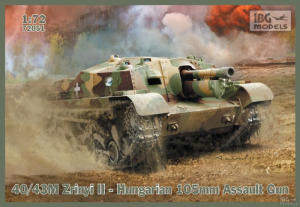 Model IBG 72051 40/43M Zrinyi II - Hungarian 105mm Assault Gun